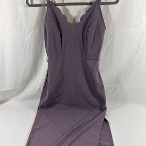 Socialite Dusty Plum Dress